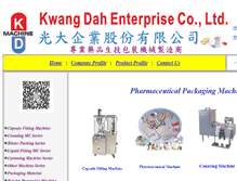 Tablet Screenshot of kwangdah.com